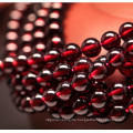 Factory Price Loose Strands Small Size Red 5mm Natural Garnet Beads
